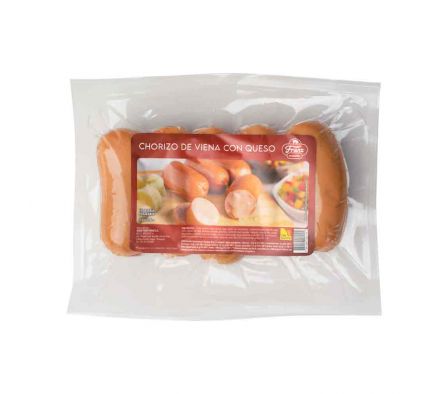 CHORIZO FRANZ VIENA CON QUESO X 5 UN