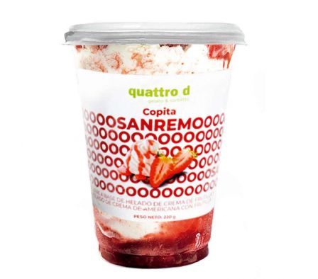 COPA HELADA QUATTRO D 220GR