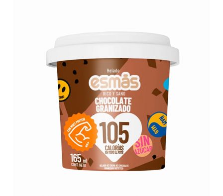 HELADO ESMAS CHOCOLATE GRANIZADO 165 ML