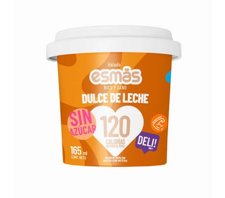 HELADO ESMAS DULCE DE LECHE 165 ML