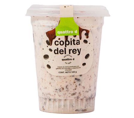 HELADO MINI COPITA QUATTRO D DEL REY 140G