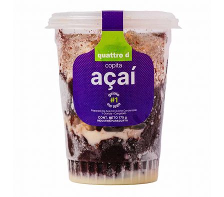 HELADO MINI COPITA QUATTRO D ACAI 175G