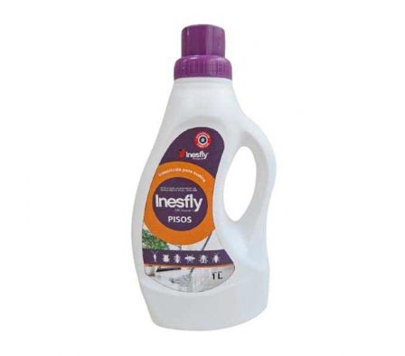 DETERGENTE INESFLY P/PISO EFECTO INSECTICIDA 1LIT