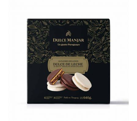 ALFAJORES DULCE MANJAR RELLENO 640GR
