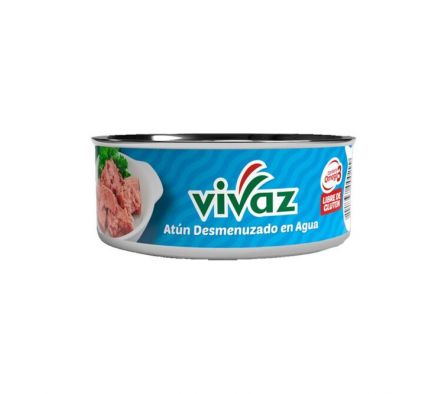 ATUN VIVAZ  DESMENUZADO EN AGUA 170GR