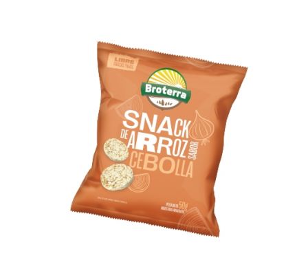 GALLETAS BROTERRA DE ARROZ  CEBOLLA 50 GR