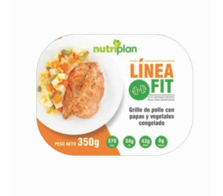 GRILLE DE POLLO C/PAPAS/VEG FIT CONG. 300GR