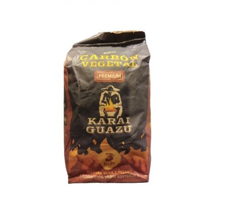 CARBON VEGETAL KARAI GUAZU 3KG