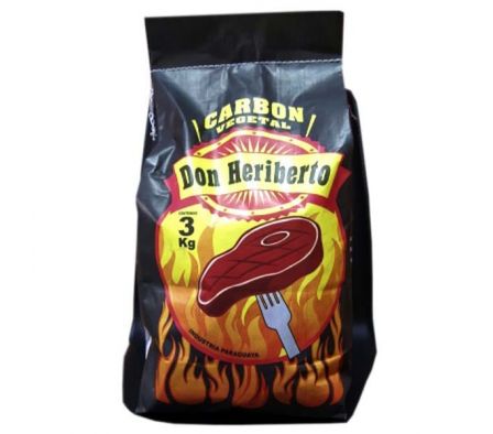 CARBON VEGETAL DON HERIBERTO 3KG