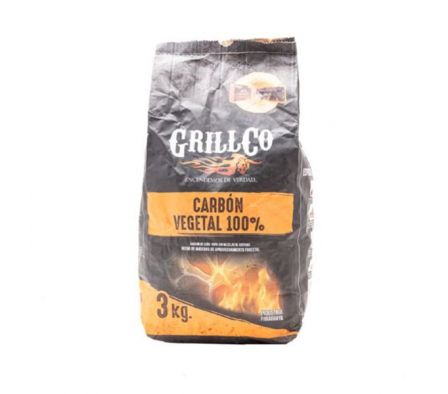 CARBON VEGETAL GRILLCO 100% 3KG
