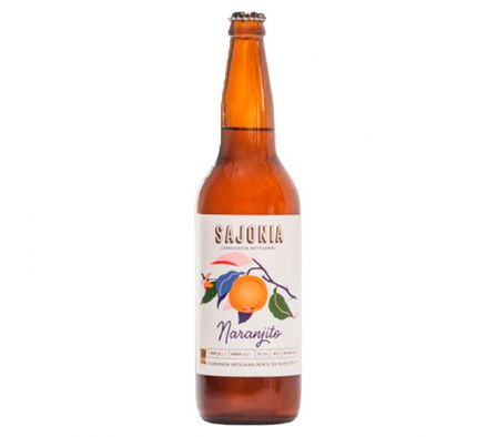 CERVEZA ARTESANAL SAJONIA NARANJITO 640CC