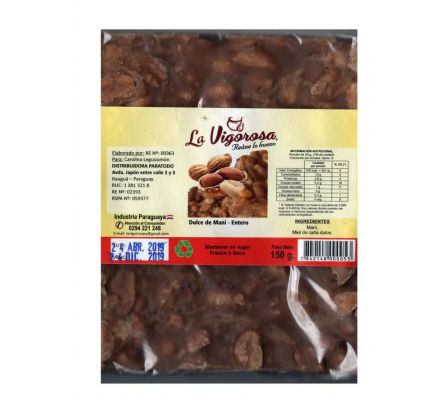 DULCE DE MANI LA VIGOROSA ENTERO 150GR