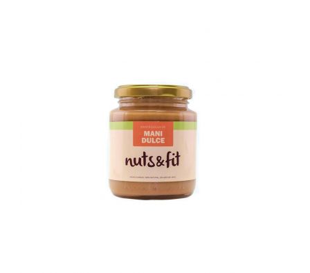 MANTEQUILLA DE MANI NUTS&FIT DULCE 230GR