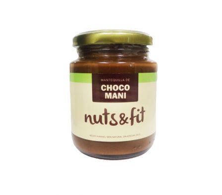 MANTEQUILLA DE MANI NUTS&FIT CHOCOMANI 230GR