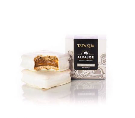 MEGA ALFAJOR TATAKUA CHOCO BLANCO X UN.