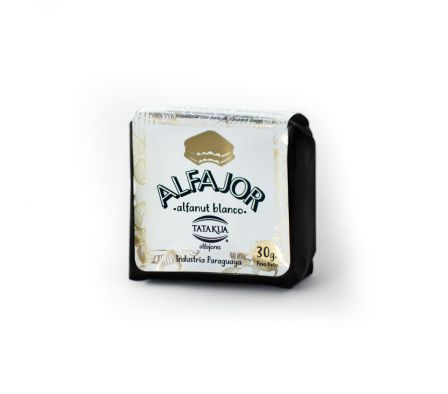 ALFAJOR TATAKUA REGULAR ALFANUT BLANCO