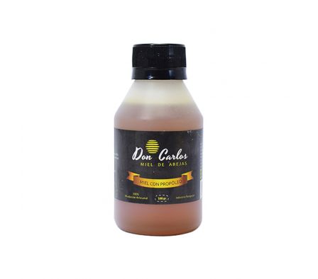 MIEL DE ABEJA DON CARLOS CON PROPOLEOS 180GR.