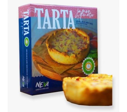 TARTA DE JAMON & QUESO NEVA CONGELADO 250GR