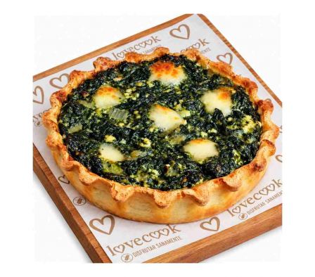 TARTA SALADA LOVE COOK ESPINACA Y QUESO 350G