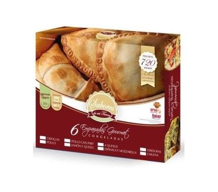 EMPANADA SABORES DE MI TIERRA DE VERDURA