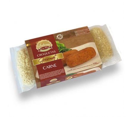 CROQUETA SABORES DE MI TIERRA DE CARNE 6 UN 300 GR