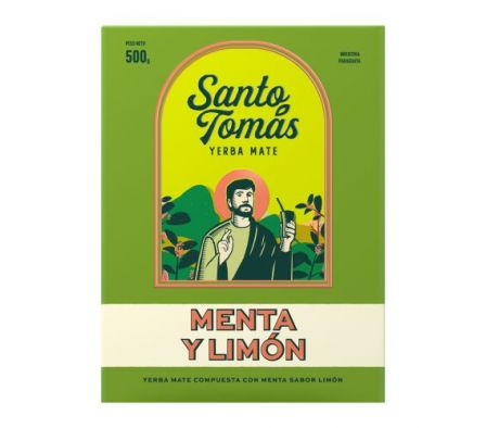 YERBA SANTO TOMAS MENTA/LIMON 500GR