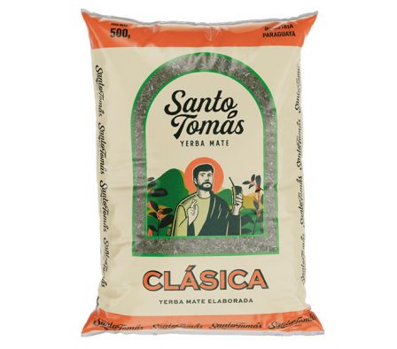YERBA MATE SANTO TOMAS CLASICA BOLSA 500GR