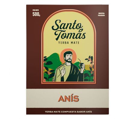 YERBA MATE SANTO TOMAS ANIS 500GR