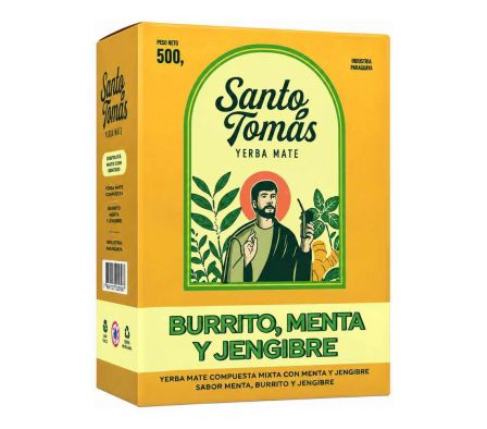 YERBA MATE SANTO TOMAS BURRITO 500GR