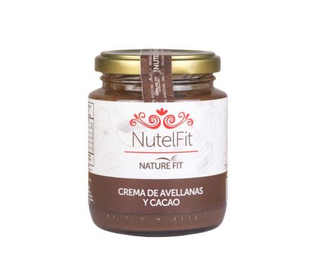 MANTEQUILLA NUTELFIT AVELLANA Y CACAO 220GR