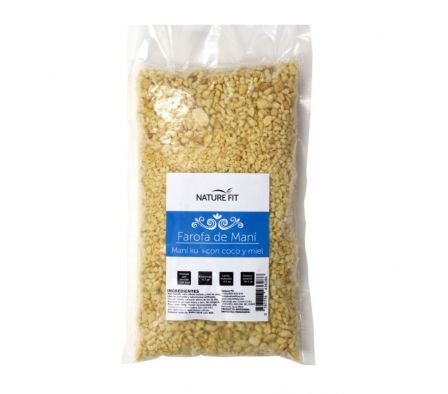 FAROFA DE MANI NATURE FIT CON COCO Y MIEL