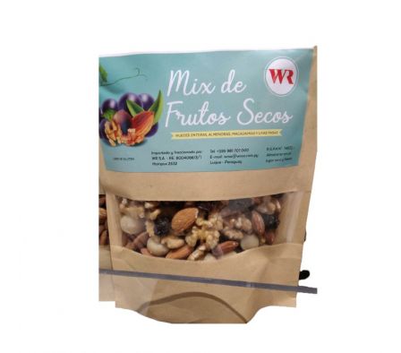 MIX WR DE FRUTOS SECOS 250 GR.