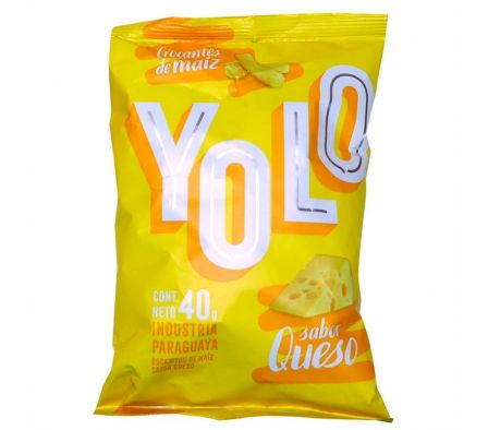 CROCANTE DE MAIZ YOLO SABOR QUESO 40G