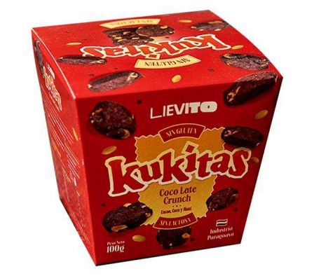 GALLETITA KUKITAS LIEVITO CHOCOLATE CUNCH 100GR