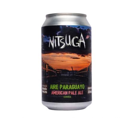 CERVEZA ARTESANAL NITSUGA AIRE PARAGUAYO 355ML
