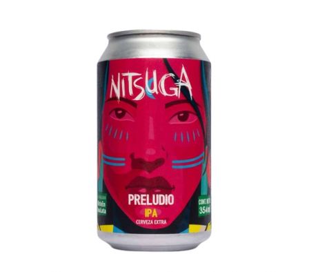 CERVEZA ARTESANAL NITSUGA PRELUDIO IPA 355ML
