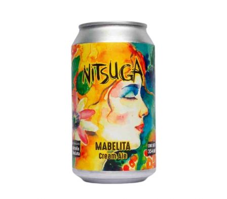 CERVEZA ART. NITSUGA MABELITA CLARA CREAM ALE 355M