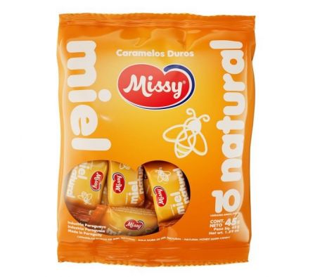 CARAMELO MIEL MISSY 45GR