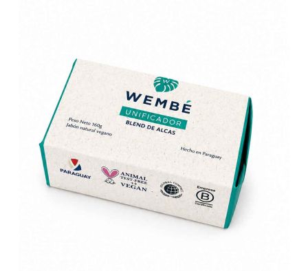 JABON NATURAL WEMBE VEGANO ALGAS 160GR        
