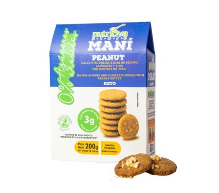 GALLETITAS NUTRITIVA STORE MANI A BASE 200GR