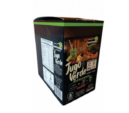 JUGO VERDE NUTREVIA 10 SACHETS X 110GR