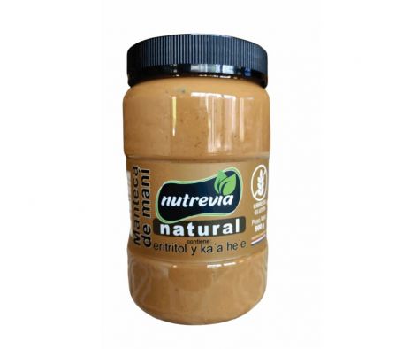 MANTECA NUTREVIA DE MANÍ NATURAL 500GR