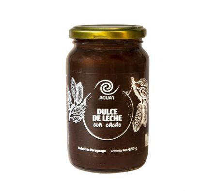 DULCE DE LECHE AGUAI CON CACAO 420GR
