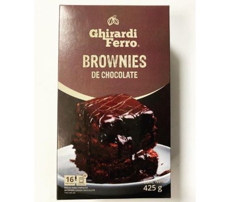 PREMEZCLA GHIRARDI FERRO DE BROWNIE 425GR