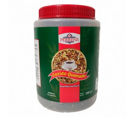 COCIDO QUEMADO PERRENS YERBA MATE CON AZUCAR 180 G