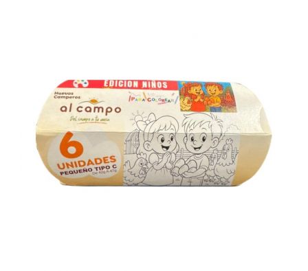 HUEVOS CAMPEROS PEQUEÑO 6 UNID 