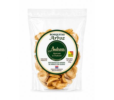 ROSQUITAS ANDRESA DE ARROZ 125 GR