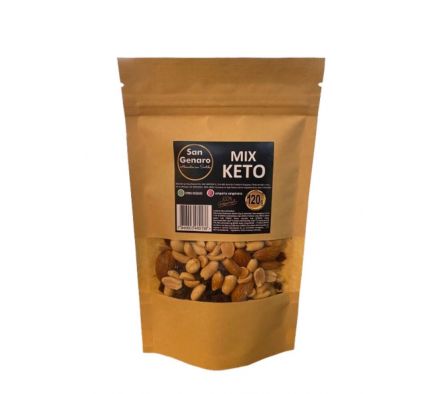 MIX FRUTOS SECOS SAN GENARO KETO 120GR