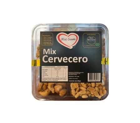 MIX FRUTOS SECOS HIC SUM SAN GENARO CERVECERO 250G