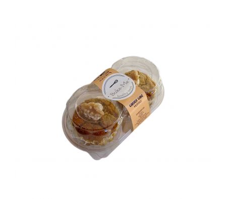 MUFFINS BAKE-ME CARROT CAKE PACK X 2